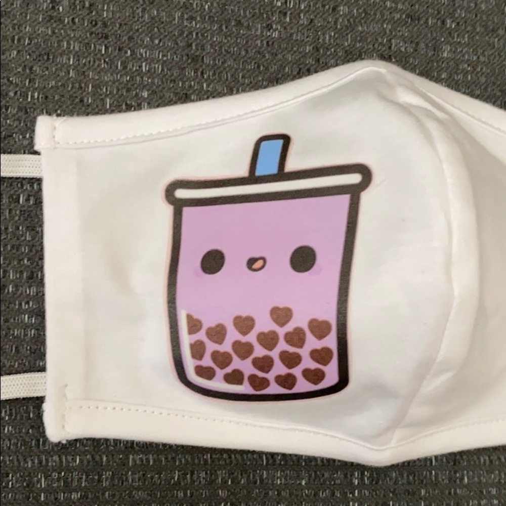 NWOT Boba Face Mask Cover